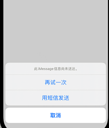 莲池apple维修iPhone上无法正常发送iMessage信息