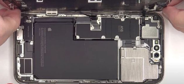 莲池苹果14维修分享看iPhone 14 Pro Max拆解 