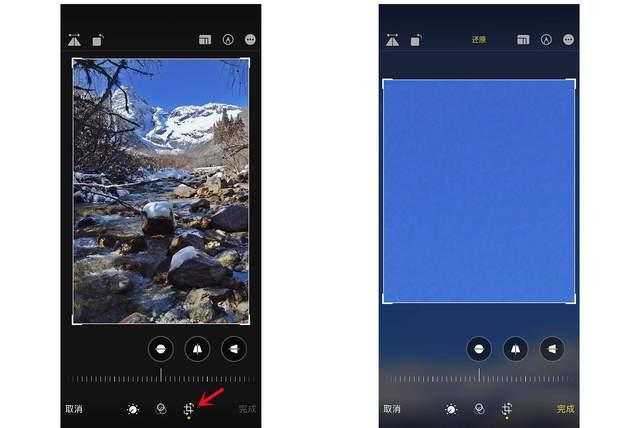 莲池苹果手机维修分享iPhone手机如何使用裁剪功能隐藏照片 