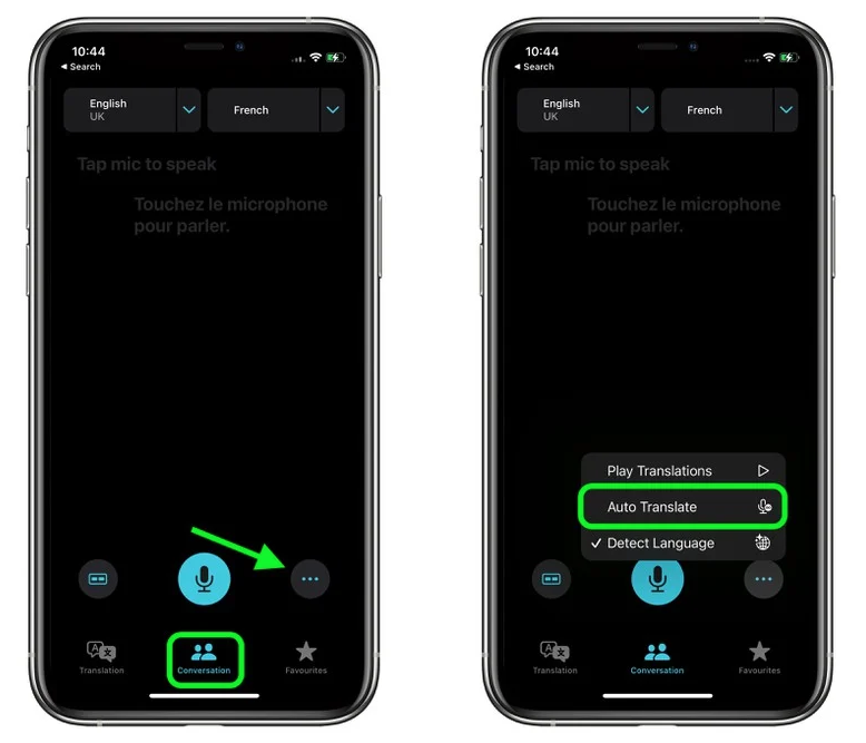 莲池苹果手机维修分享iOS 15 “翻译” App 新改进 
