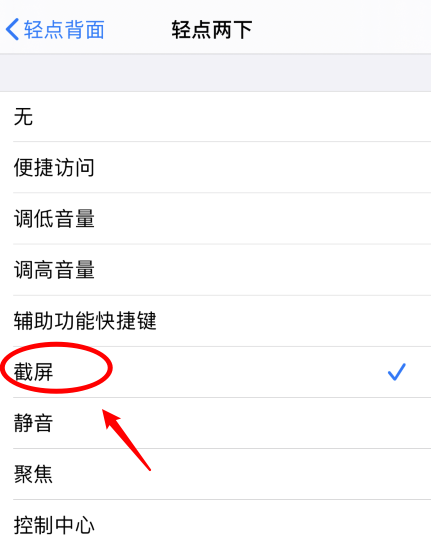 莲池苹果手机维修分享iPhone12如何启用双击截屏 