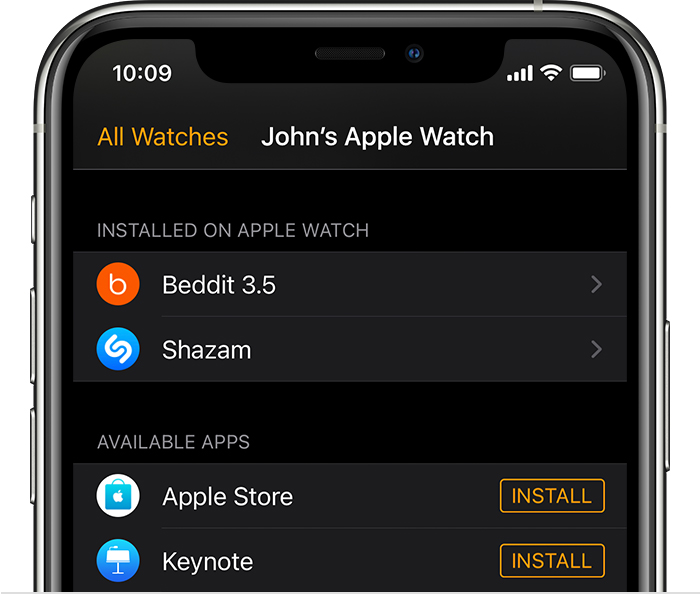 莲池苹果手机维修分享如何在 Apple Watch 上下载应用 